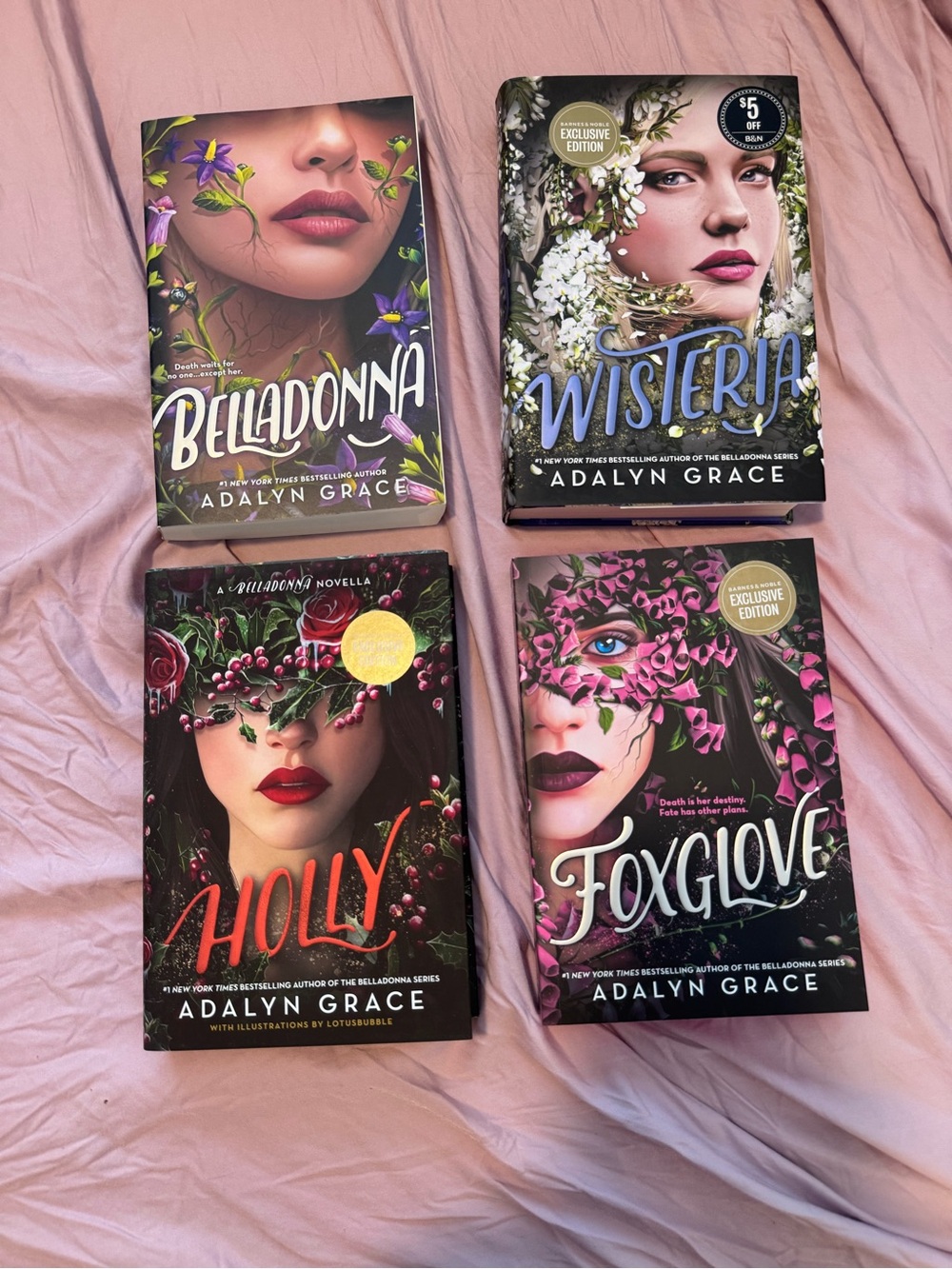 Belladonna by Adalyn Grace Complete Book Series 1-4